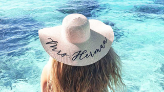 Personalized Sun Hat | $20 | Etsy